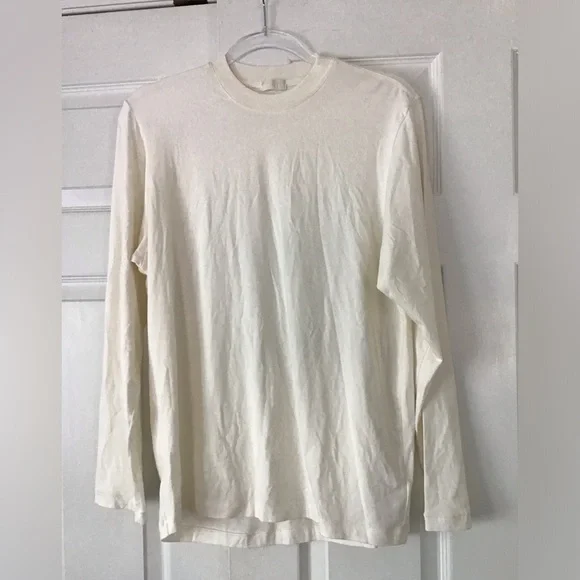 SKIMS Boyfriend Long Sleeve T-Shirt | Marble | Size S - Picture 6 of 9